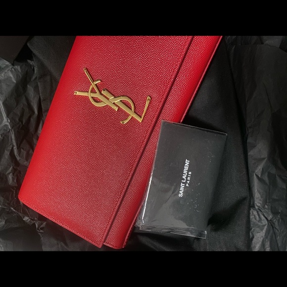 *SOLD* Authentic YSL Kate Clutch Evening Bag - Picture 6 of 6
